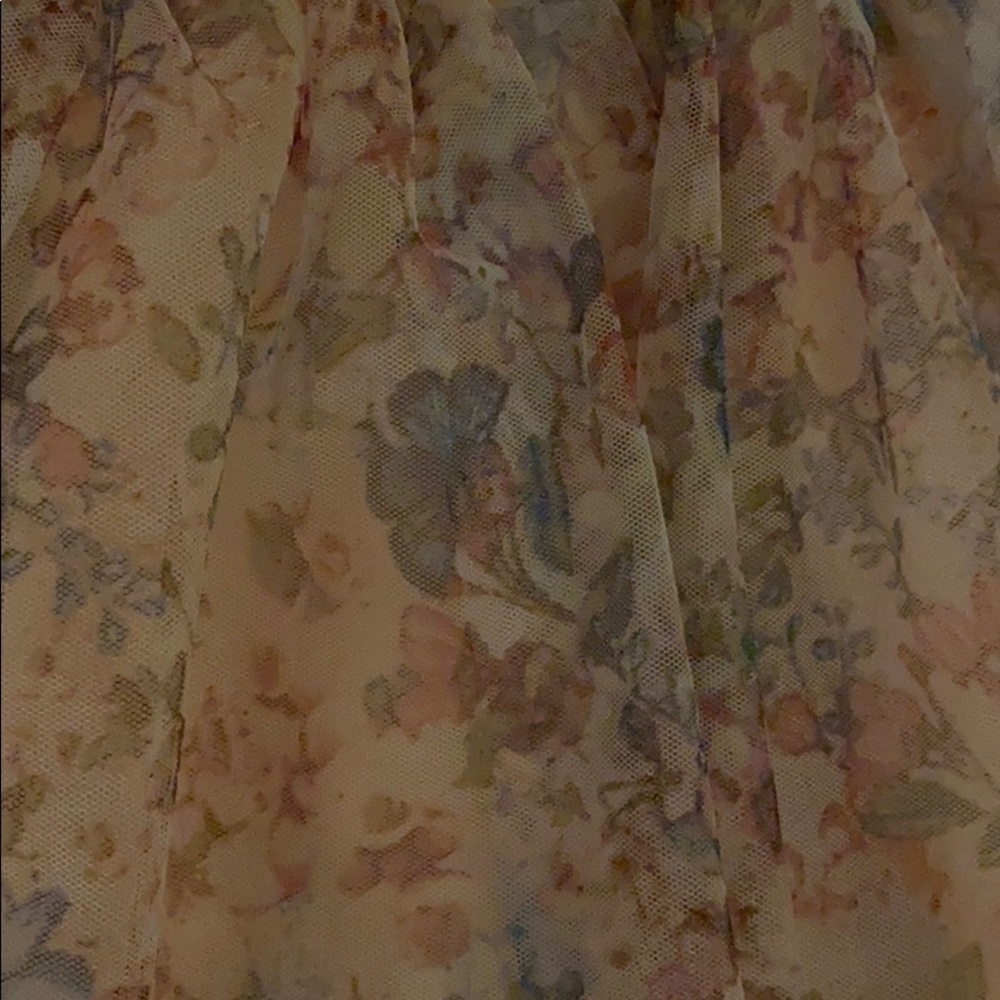 Denim and floral dress - Picture 2 of 5